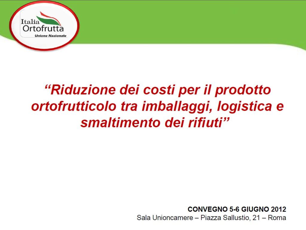 Cattura Italia Ortofrutta Unione Nazionale